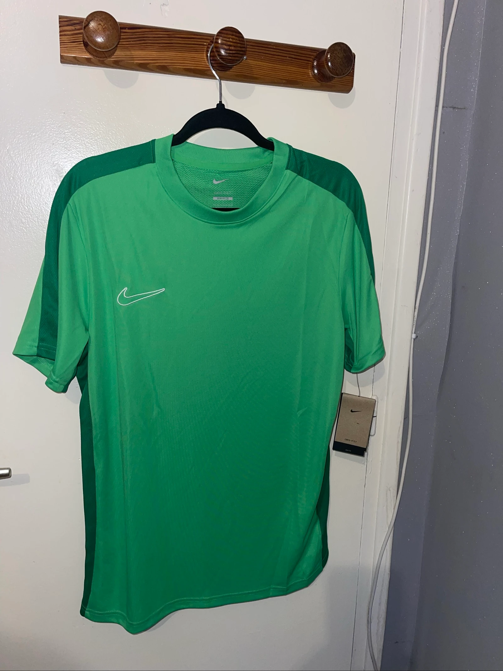 Camiseta Nike verde dri fit talla L nueva con etiquetas – photo 3